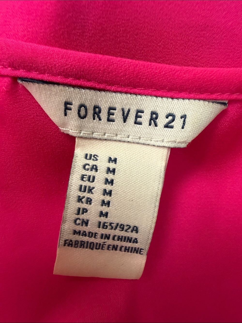 Forever 21 Hot Pink Stud-Accent Tank Top - Picture 2 of 5